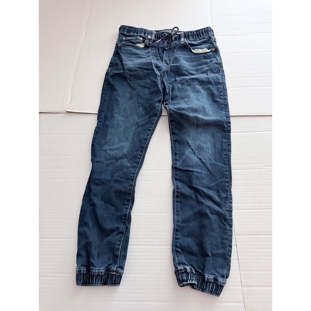 American Eagle Airflex+ Denim Joggers Womens XS Dark Wash Elastic Waist Jeans
